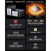 Мини-ПК GMKtec EVO-X1 AMD Ryzen AI 9 HX370 12 ядер 24 потока 32 ГБ LPDDR5 1 ТБ SSD Игровой компьютер ПК с AMD XDNA 2 NPU Мини-ПК