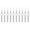 10pcs 0.4mm Cleaning Needle Nozzle Drill Bits Tungsten Carbide Accessory for 3D Printer