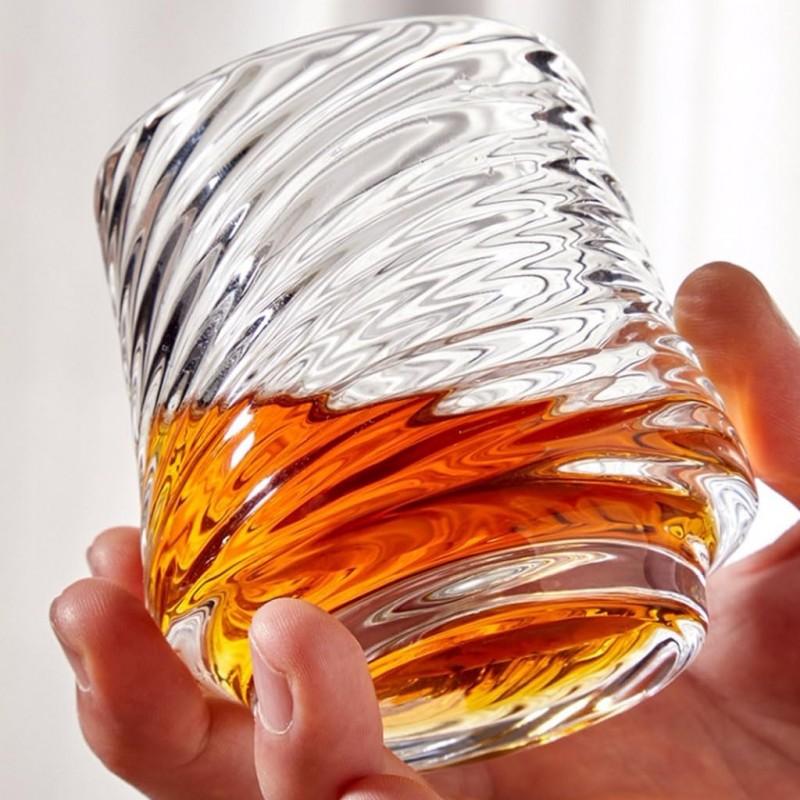 Szklanka Ryflowana 150Ml Do Kawy Drinków Whiskey 75X8Cm 1