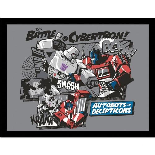 Transformers Cybertron Framed Poster