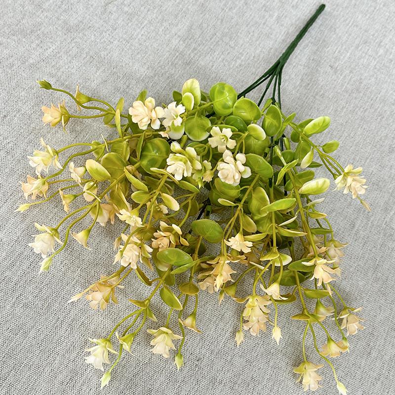 Sampsonii Hance Hypericum Plastic Green Plant Wedding Photography Decor