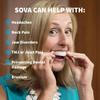 Sova 1.6mm Mouthguard for Nighttime Teeth Clamping and Grinding, Custom Fit Sleeping Night Guard Only