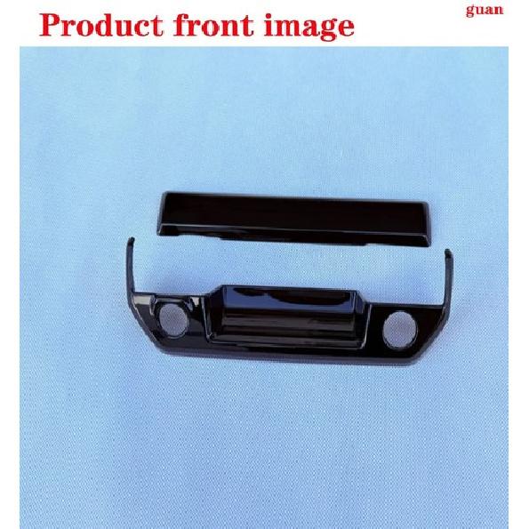 Car tailgate handle decorative frame Black For Chevrolet Colorado -2025