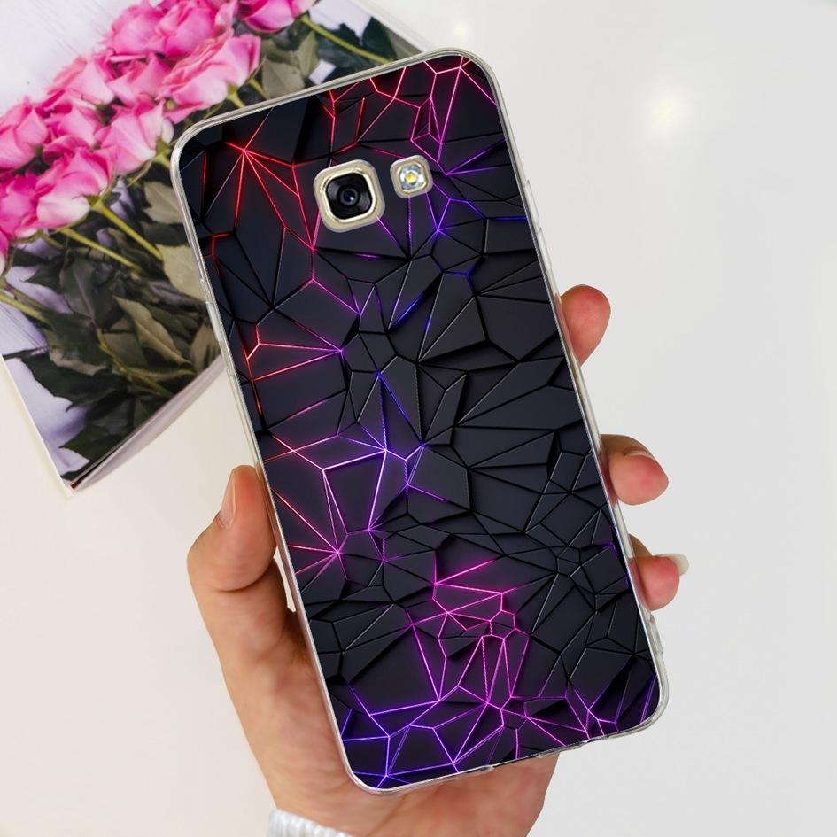 Чехол для Samsung Galaxy A5 2017 A520 A520F Популярный Цветок Прозрачный Силиконовый Мягкий Чехол Для Samsung A 5 2016 A510 A510F Бампер
