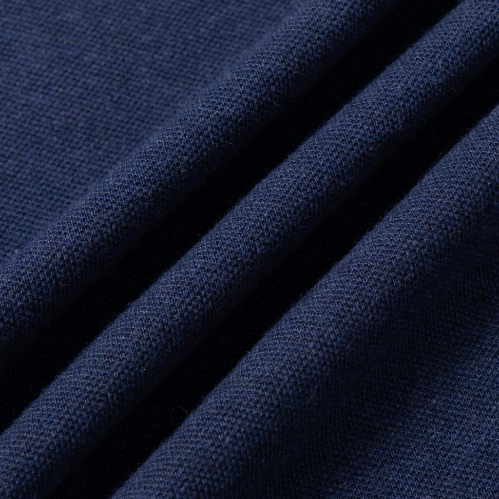 Polo Ralph Lauren Logo Slim Fit Рубашка поло с коротким рукавом Мужская верхняя часть Синяя 710536856-265