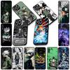 Cover for Samsung Galaxy S22 S21 S20 FE Ultra Plus A35 A36 A55 A37 A33 A34 A57 Phone Case Narutos Nara Shikamaru Sasuke Kakashi