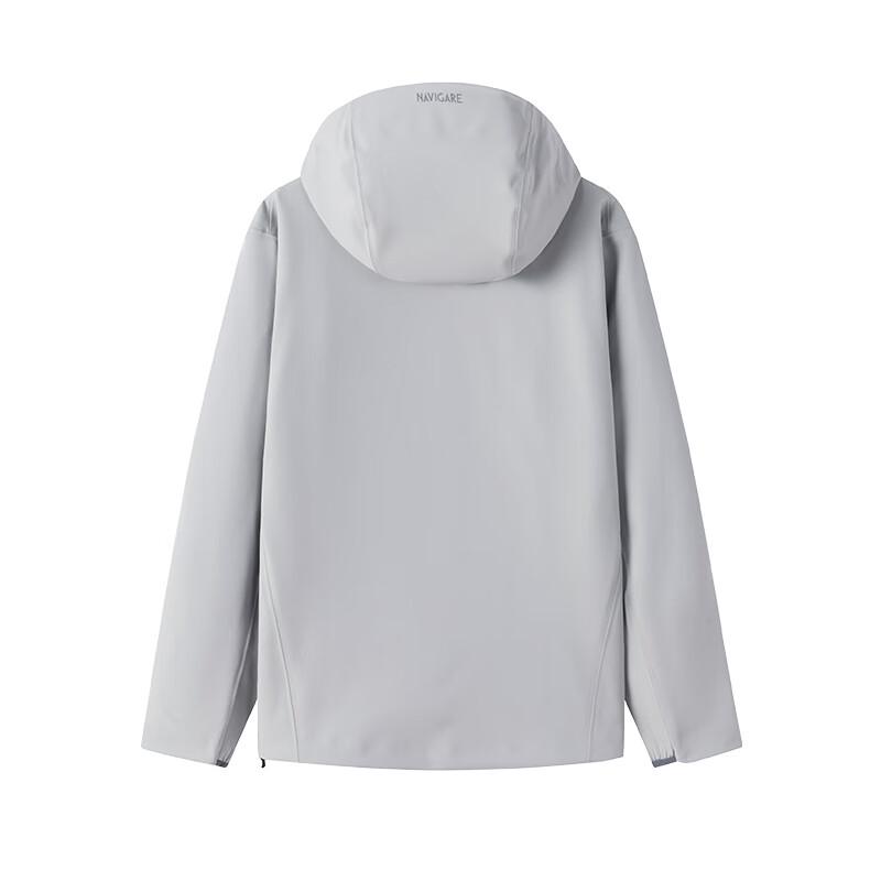 Navigare Мужская водонепроницаемая куртка с флисовой подкладкой и капюшоном для активного отдыха