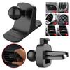 17mm Ball Head Holder Mini Phone Stand Base Car Dashboard Mount Fixed Air Vent Stand Converter Anti-skid Bracket Car Accessories