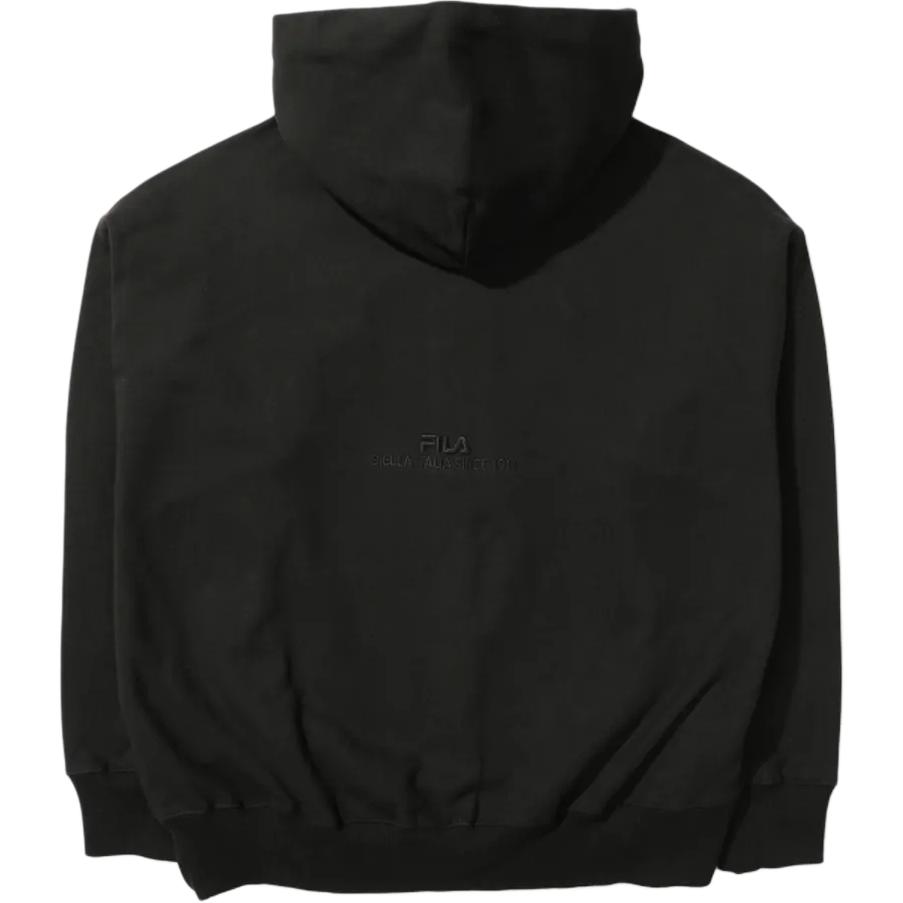 Fila Однотонная толстовка на молнии Унисекс толстовки Черная FS2FTD4102X-BLK