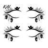 Non Residue Face Stickers 2 Pairs Halloween Eye Tattoo Stickers, Waterproof Temporary Decals with Water Transfer Skin Pumpkin Bat Spider Web,
