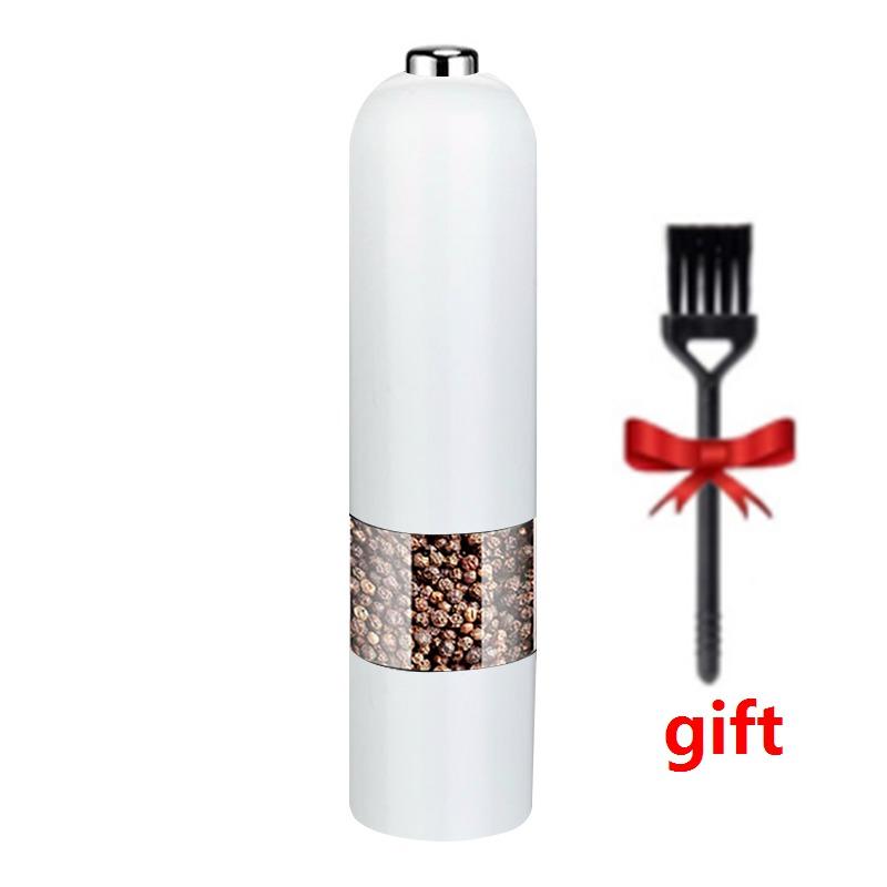 Автоматическая мельница для соли и перца, электрическая мельница для специй для перца, специй, регулируемая грубость, кухонные шлифовальные гаджеты