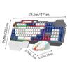104 Keys Keyboard Mouse Set Backlight Wired Keyboard New RAIKU T16 Keyboard  Game