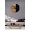 Wooden Modern Wall Clock, Hall Wall Clock, Living Room Wall Clock, Home Gift, 42cm