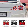 Наклейка на машину GTR, подходит для модификации gtr, 3D персонализированный металлический логотип GTR, наклейка на заднюю часть, наклейка на багажник, декоративная наклейка на машину