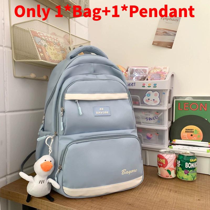 Рюкзак с узором Bayore, многосекционный, эргономичный, повседневный школьный рюкзак