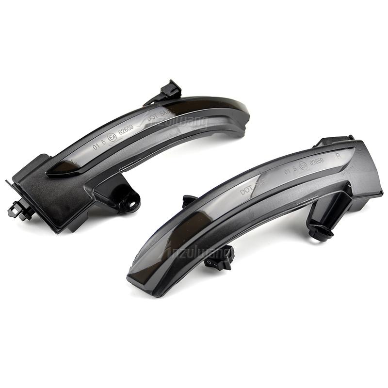 2pcs Flashing Water Dynamic Blinker LED Turn Signal Side Mirror Light Lamp For Renault Megane IV Talisman 2016-