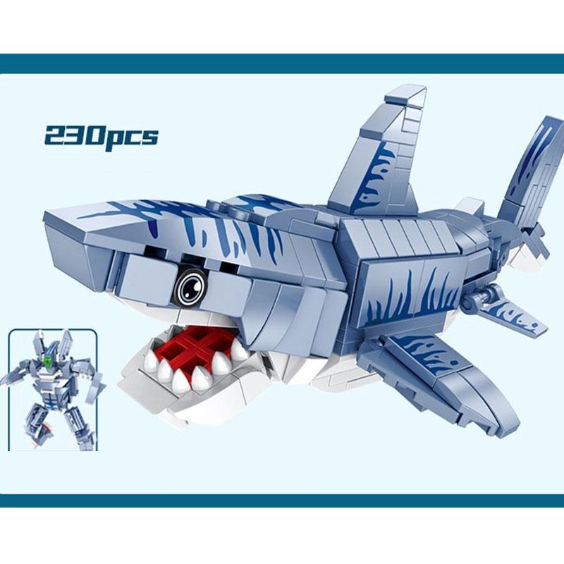 Lego Команда Подводной Лодки 2 Механизированная Броня Строительная Игрушка