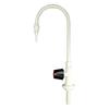 New Design Polished Finish 1/2" PP Gooseneck Basin Faucet Mixer Tap with Ceramic Cartridge for Bathroom Sink