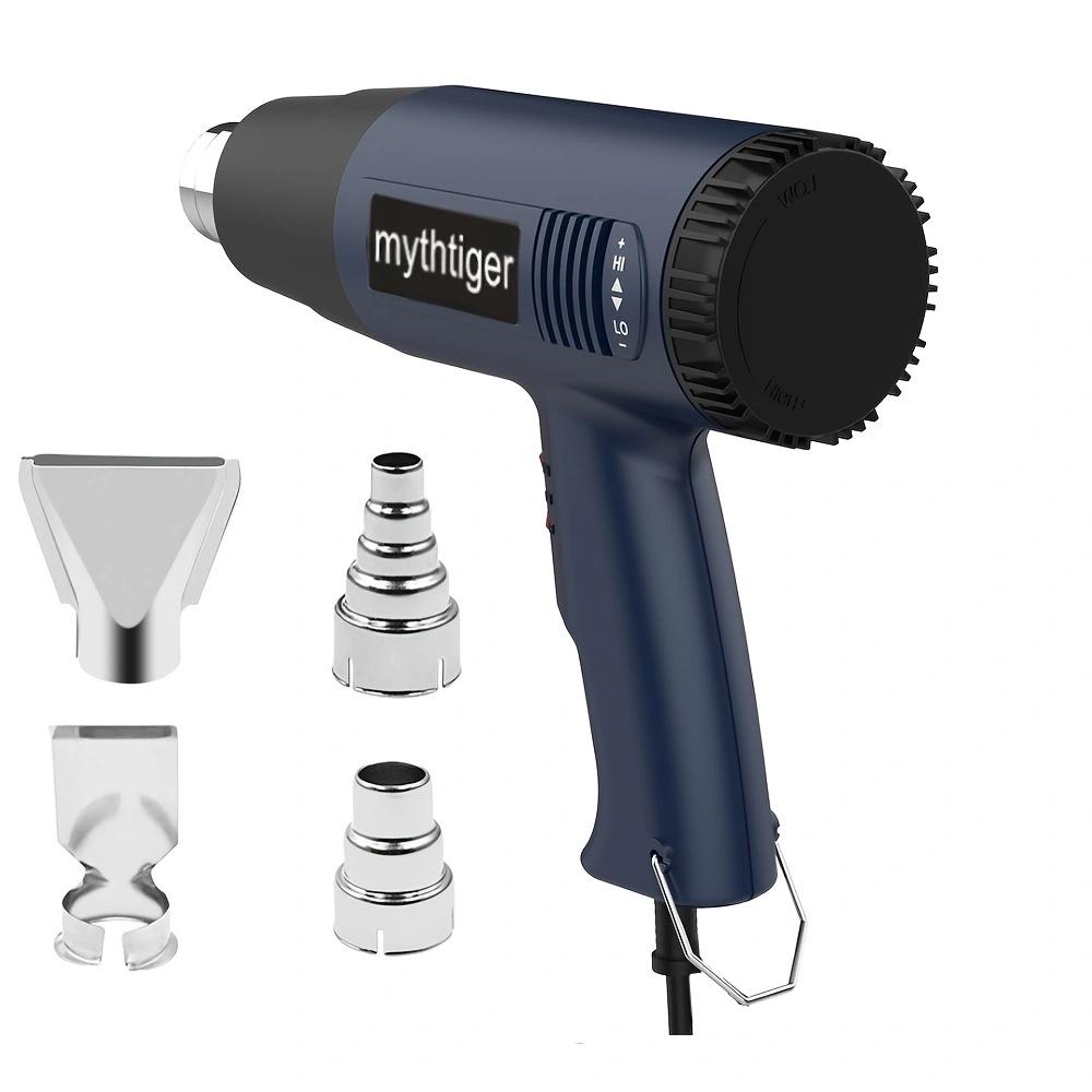 Профессиональный термофен 2000 Вт Фен с горячим воздухом Промышленный фен Воздуходувка для пайки Термический фен Термоусадочная упаковка Инструменты