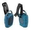Speaker Protector Soft Texture with Straps Anti-slip Fastener Tape Portable Shock Resistant Odor-free Bluetooth-compatible Speaker Protective Cover