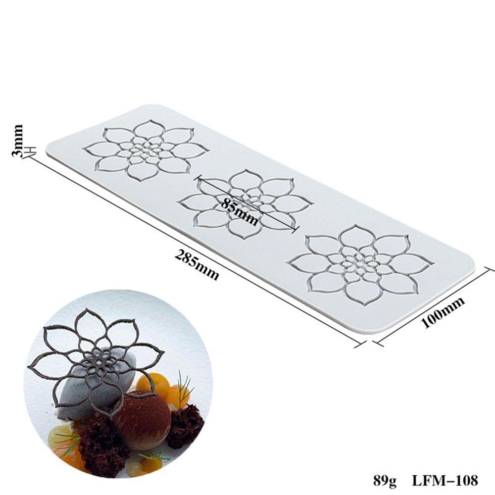 Leaf Baking Molds Sugar Dessert Silicone Mould Cake Lace Mold Cake Decorating Tools Fondant Mat