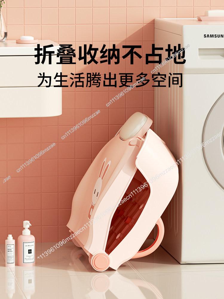 Foldable Children Shampoo Recliner Baby Hair Washing Bed for Home Salon