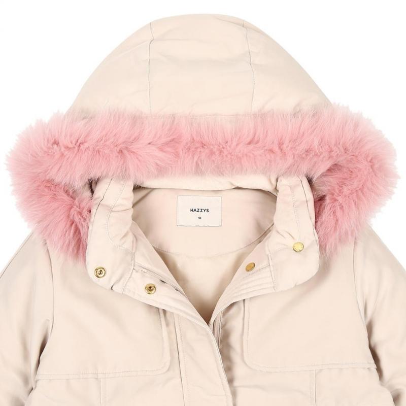 Hazzys Kids Удлиненный пуховик в военном стиле Huw12jn53m Iv