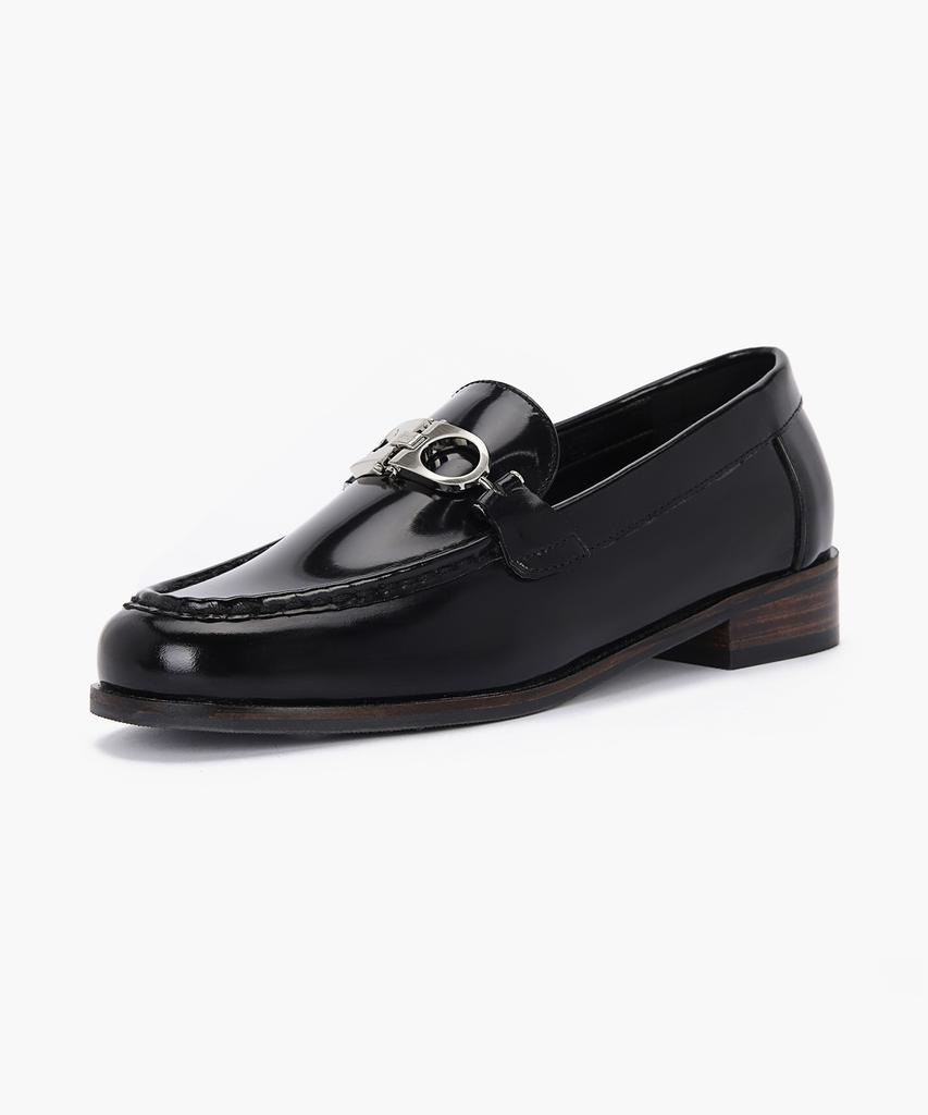 Recur Ecur Anello Double Preppy Лоферы Светло-черный 1006