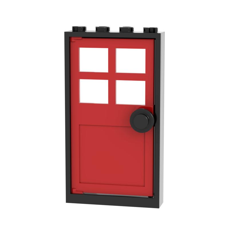 Дверные Оконные Строительные Блоки Совместимые с Крупными Брендами Детские Игрушки 60596 60623 6141 Раннее Обучение MOC Образовательные Подарки