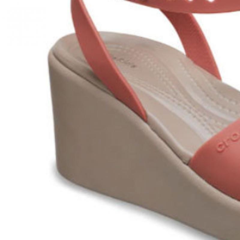 Crocs Женские босоножки Brooklyn Ankle Strap Wedge Spice 209406 2dt