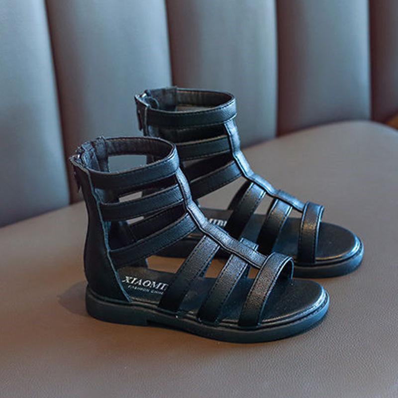 Girls' Sandals Summer Fashion Soft-soled Princess Shoes Children's Anti-skid Shoes Girls' Fashion Shoes