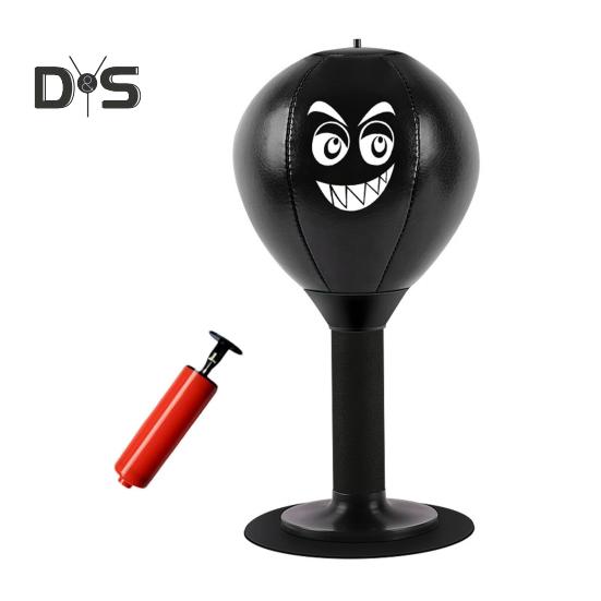 Desktop Punching Bag with Suction Cup Heavy Duty Stress Relief Boxing Speed Ball Kids Adults Reaction Speed Training Boxing Bag Home Office Desk Toy