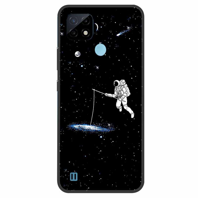 Для Realme C21 чехол противоударный мягкий силиконовый чехол из ТПУ для Realme C31 C21Y C25S C25 чехлы для телефонов Realme C21 C31 милый мультфильм