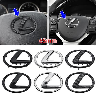 Наклейка-эмблема на центр руля из АБС-пластика для Lexus RX NX ES IS GX LX UX CT GS F Sport RX300 RX350 GX460 и т.д. Наклейка-значок с логотипом