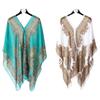 Luxurious Shawl Printing Suitable Sun Protection Versatile