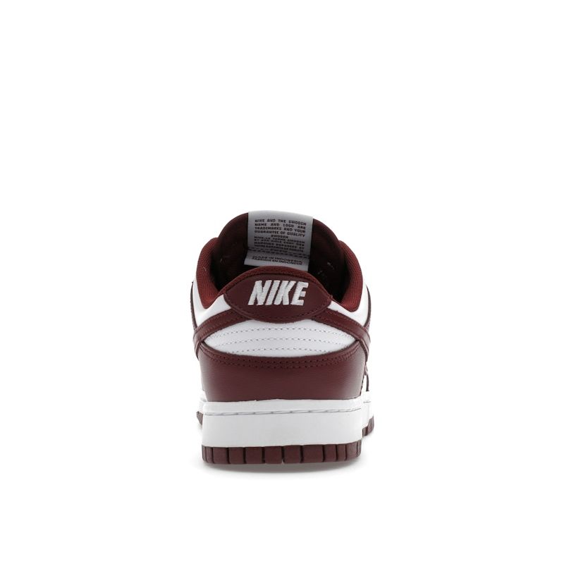 Nike Dunk Low Redwood Unisex Sneakers White Gym-Red DV0833-115