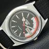VINTAGE REFURBISHED SEIKO 5 AUTOMATIC 6309A JAPAN MENS BLACK WATCH A440789-4 Sk-a440789