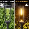Солнечный светильник для газона, уличный светодиодный солнечный светильник для сада с автоматическим включением/выключением, светильник для дорожек с шипом для декора двора, патио, подъездной дорожки