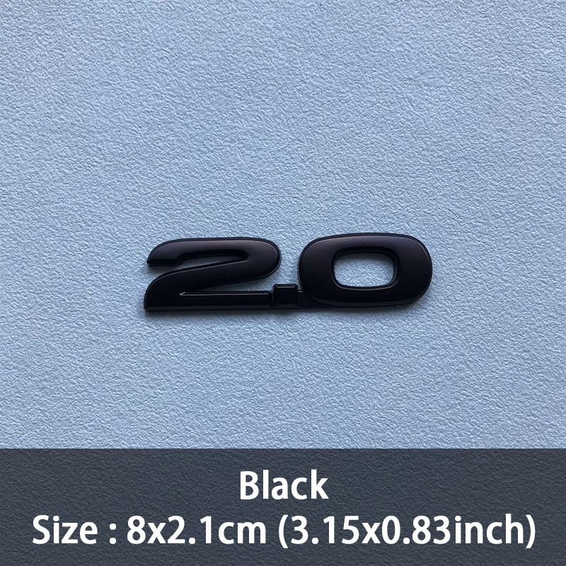 3D Metal Car Styling 2.0 2.5 Displacement Logo Awd Rear Trunk Emblem Decal Stickers For Mazda CX4 CX5 CX8 CX7 ATENZA Accessories BW3