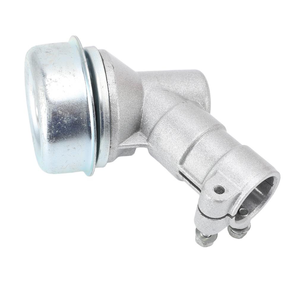 Silver Brush Cutter Gear Head Metal Lawn Mower Gearbox Durable Trimmer Gearbox Replacement