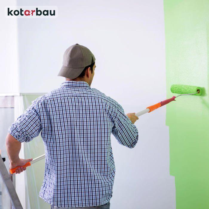 Manche télescopique - Kotarbau - 100-200 cm - Aluminium - Support rouleau - Antidérapant