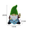 Открытый солнечный садовый орнамент гном карлик патио украшения изделия из смолы садовые фонари