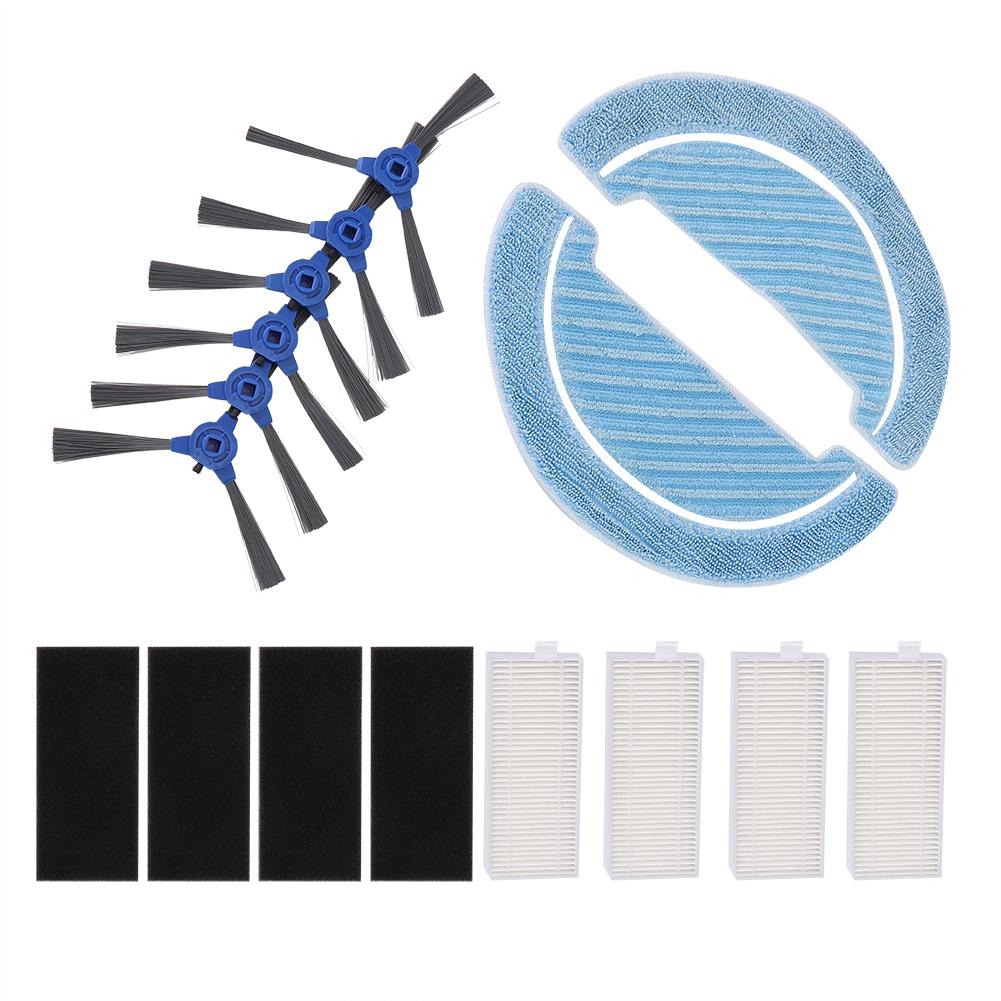 Комплект сменных фильтров для боковой щетки и швабры, подходит для подметального робота Conga