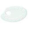 Talens Metal Palette Oval 12.6X18.5Cm