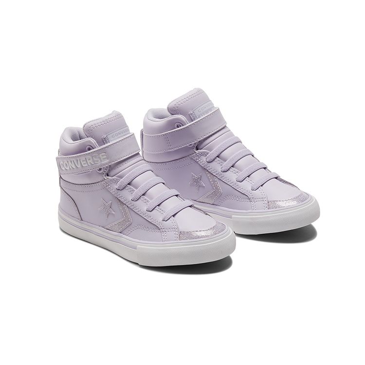 Converse Кроссовки Pro Blaze Strap Easy-On High PS Vapor Violet Glitter Kids A03041C