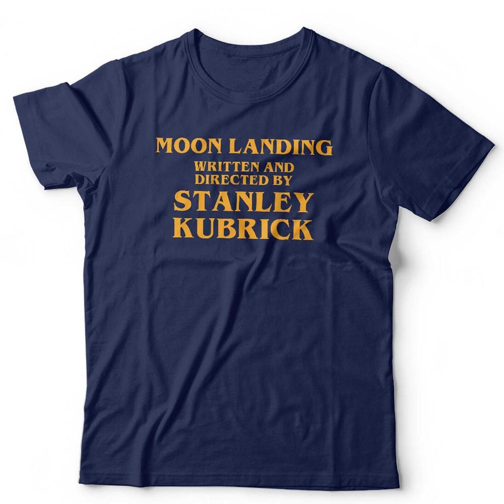 Conspiracy Tshirt Moon Landing Stanley Kubrick Unisex Kids Space NASA 1969