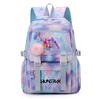 Anime 26 English Letters Printed Large Capacity Waterproof Backpack Teenger Student Girl Boy Schoolbag Bookbag Women waterproof Travel Bag