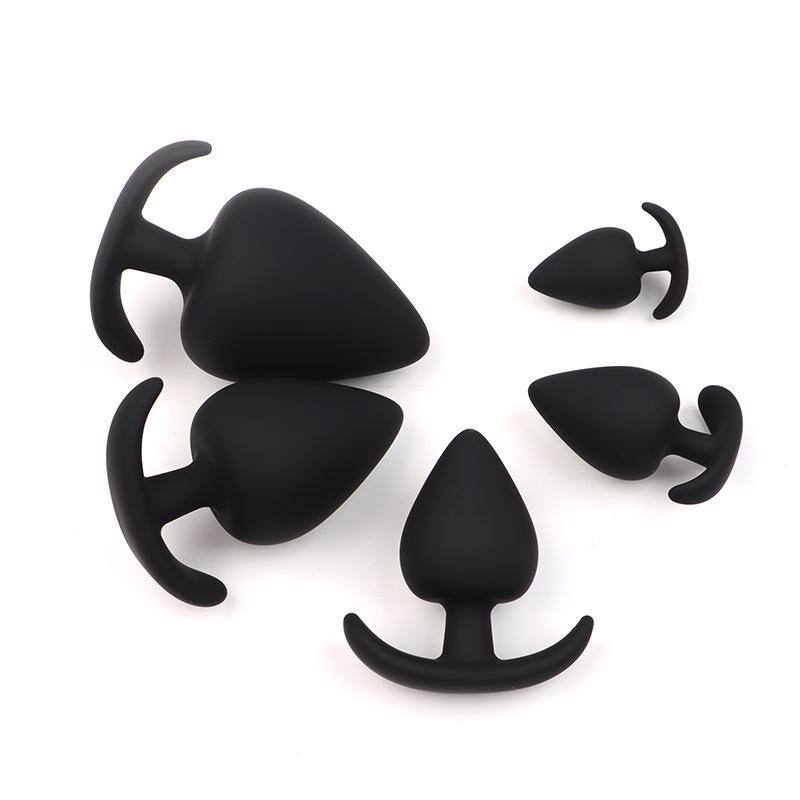 Силиконовая анальная пробка в форме персика: Скрытое ношение, Веселье на заднем дворе, Самоудовлетворение, SM-игры, Дилатация и Прелюдия Взрослая игрушка