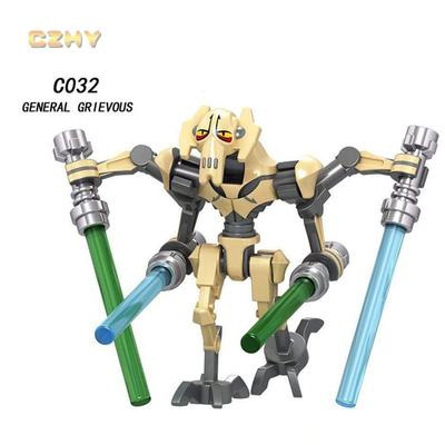 Фигурки «Звездных войн» Lego General Grievous, наборы образовательных строительных блоков, игрушки C032-039