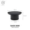 Homlly Uii Round Decorative ABS Storage Tray
